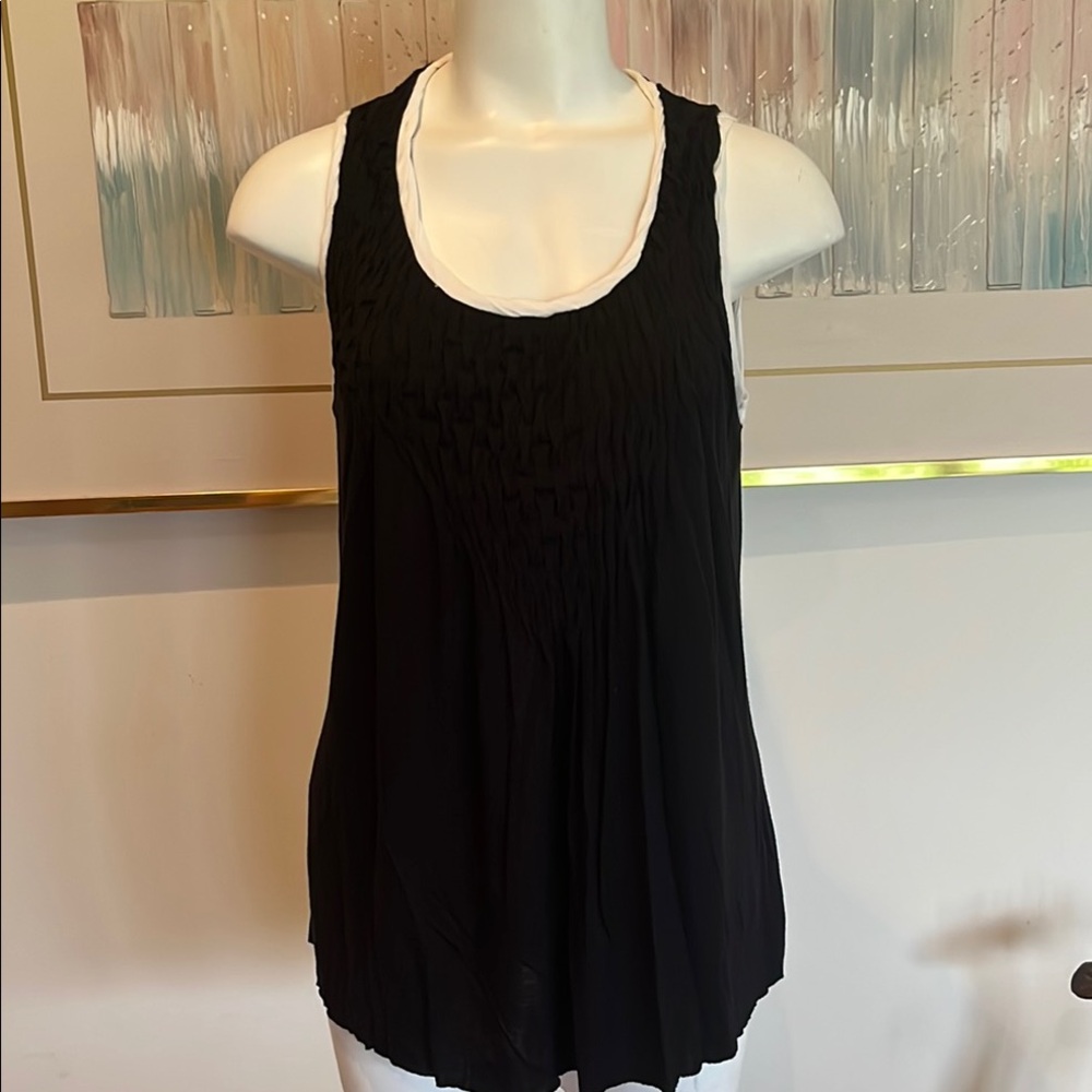 Fever ruched sleeveless jersey M